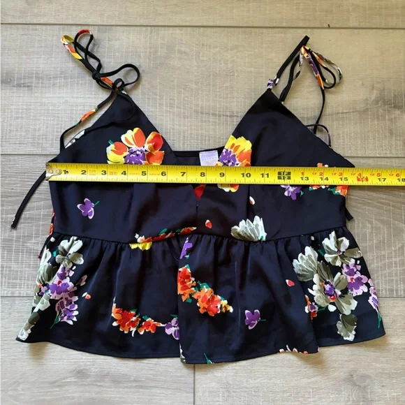 Savage x FENTY Satin Floral Sleep Cami - Picture 4 of 6